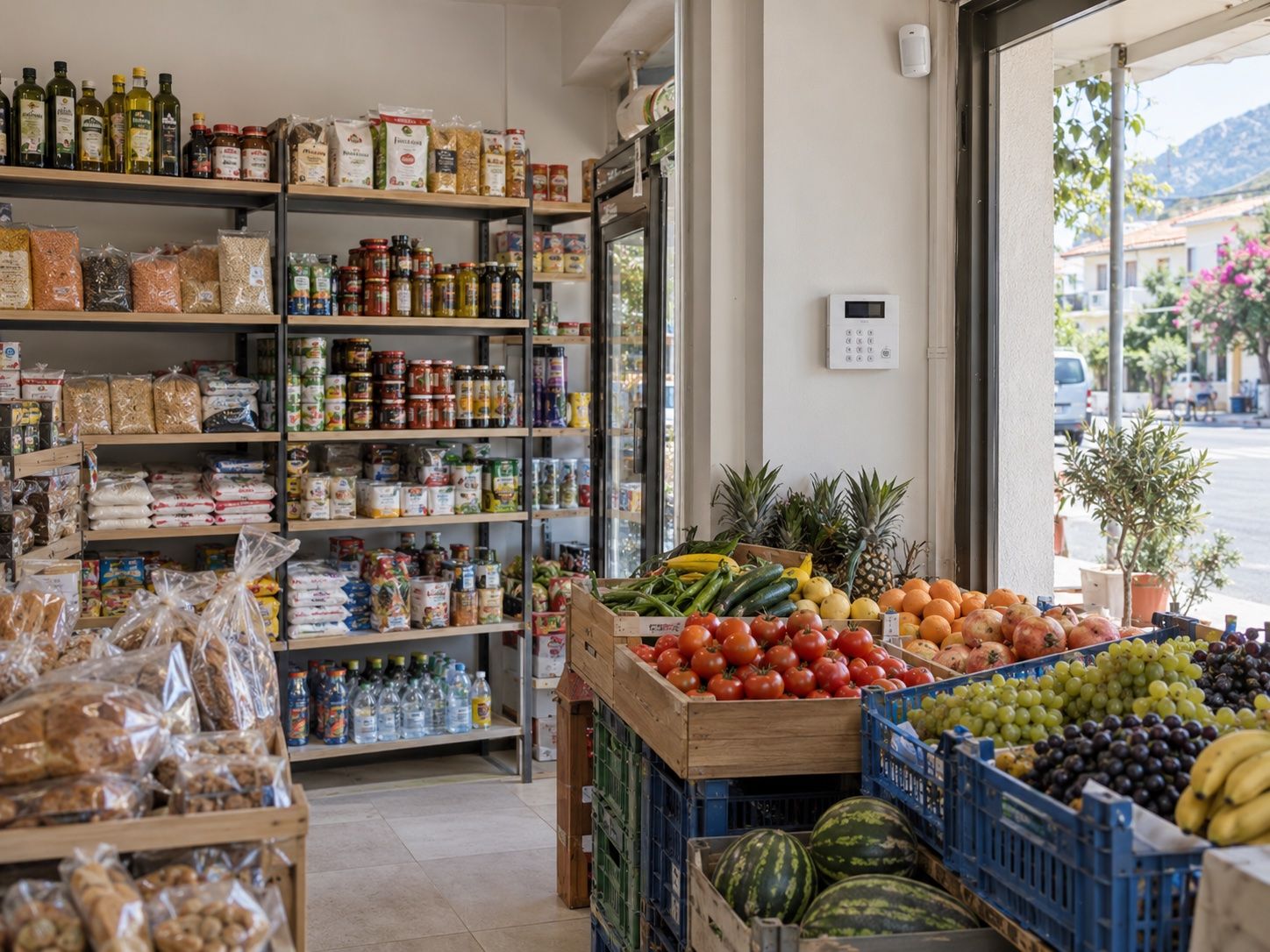 Market için kablosuz alarm sistemi